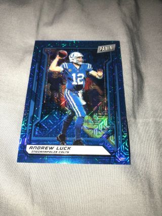 Andrew Luck 2019 Panini The National Vip Blue Mojo 17 15 Copies Made Colts Hof?
