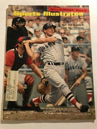 1967 Sports Illustrated Boston Red Sox Carl Yastrzemski First Cover Triple Crown
