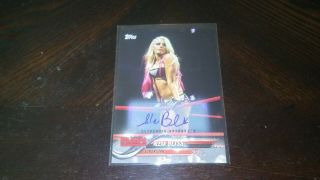 2018 Topps Wwe Then Now Forever Alexa Bliss Auto Autograph 88/99