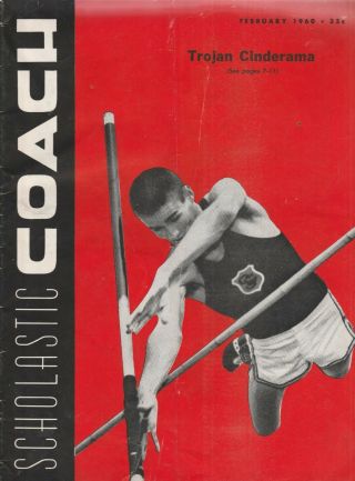 Scholastic Coach,  February 1960,  Usc Track And Field Stars,  1959 H.  S All Americas