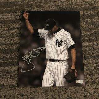 Jack Mcdowell Signed York Yankees Autographed 8x10 Photo