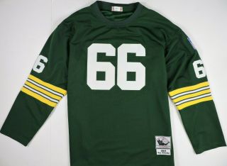 Mitchell & Ness Throwback Jersey 1969 Ray Nitschke Green Bay Packers Sz 54