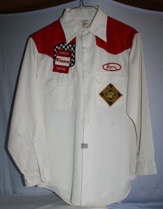 2 Vintage Nascar Racing Shirt (size ?) Winston Cup Richard Petty Era