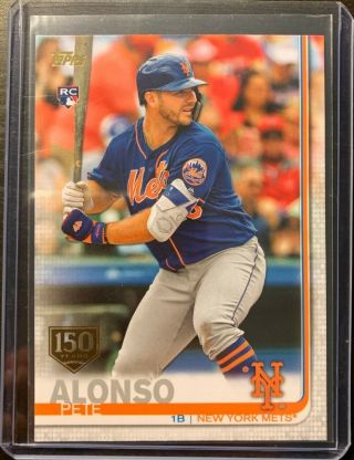 2019 Topps Baseball Series 2 - Pete Alonso (mets) Rookie Rc 150 Years Stamp