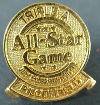 Vintage 1988 Triple A All - Star Game Press Pin Pilot Field Buffalo Ny