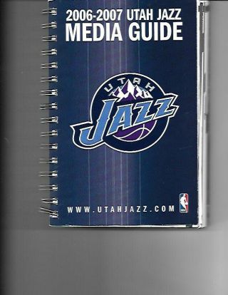 2006 - 07 Utah Jazz Media Guide