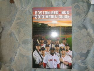 2013 Boston Red Sox Media Guide World Series Champions Yearbook Program Book Ad
