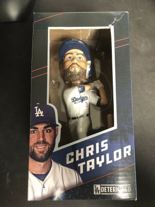 Chris Taylor 2018 Los Angeles Dodgers Bobble Bobblehead