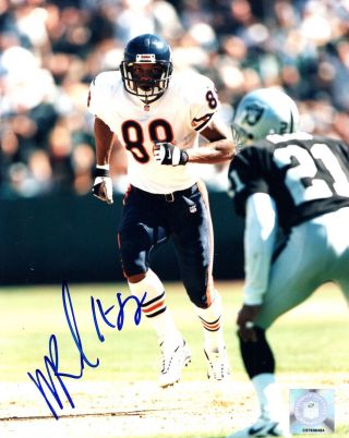 Marcus Robinson Chicago Bears Hand Signed Autographed 8x10 Photo W/coa