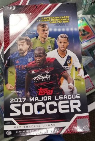 2017 Topps Major League Soccer Mls Factory Hobby Box