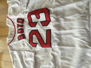 Boston Red Sox Dennis Oil Can Boyd Jersey