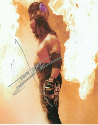 Undertaker Wwe Autographed Signed 8x10 Photo Reprint