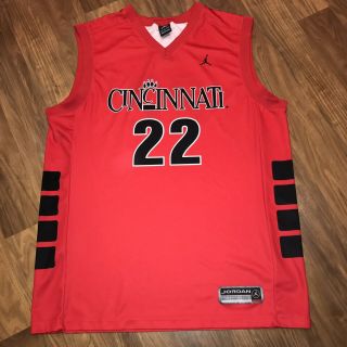 Cincinnati Bearcats Steve Logan Uc Basketball Jersey Nike Jordan Brand Mens Xl