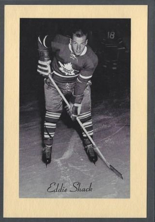 1944 - 63 Beehive Group Ii Toronto Maple Leafs Hockey Photos 448 Eddie Shack