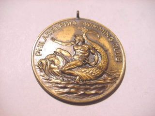1932 Philadelphia Swimming Club Huss Mile Medal