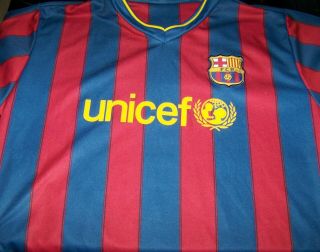 Leo Messi Barcelona autographed jersey 3
