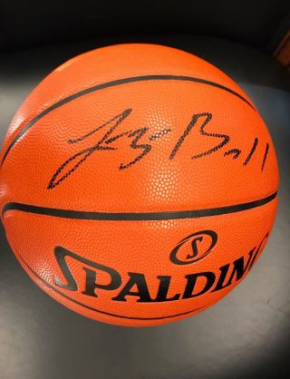 Lonzo Ball Signed Autographed Spalding Basketball