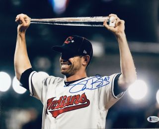 Shane Bieber Autographed Cleveland Indians Signed 2019 All - Star Game 11x14 Bas