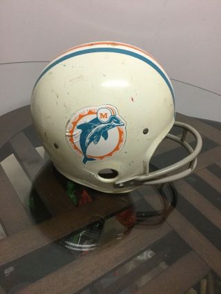 Vintage Miami Dolphins Rawlings Football Helmet Hnfl Small 1979