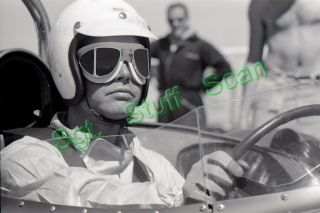 1960 Grand Prix Racing Photo Negatives (5) Augie Pabst,  Dan Gurney