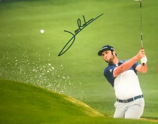John Rahm Pga Golf Signed 8x10 Photograph