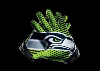 Seattle Seahawks Gloves 36x24 Matte Poster Wall Art Or Buy 2 For $14