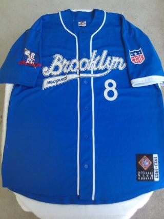 Headgear Negro Baseball League Jersey Brooklyn Royal Giants Size 3xl Shirt Mens