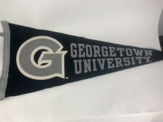 Vintage Georgetown University Pennant 29 X 12 Made In Usa
