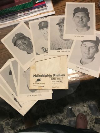 Philadelphia Phillies Picture Pack.  1960’s