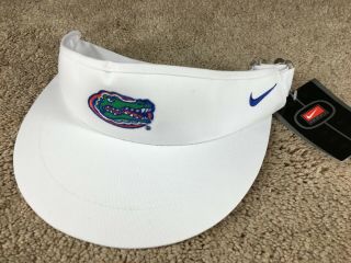 Vintage Florida Gators Visor Nike Hat Cap Uf Steve Spurrier University Football