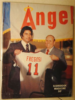 1978 California Angels Vs Seattle Mariners Scorebook Program - Jim Fregosi