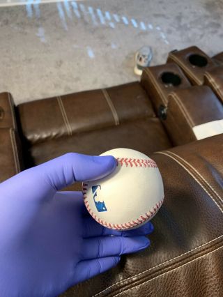 George Brett Kansas City Royals Signed Official MLB Baseball JSA WITNESSED HOF 5