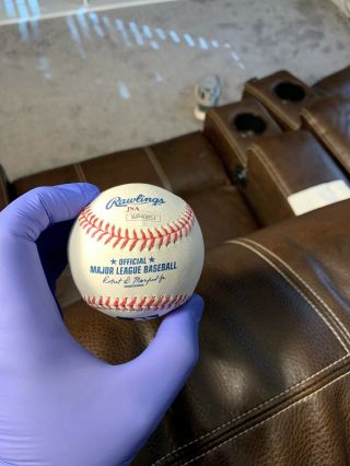 George Brett Kansas City Royals Signed Official MLB Baseball JSA WITNESSED HOF 6