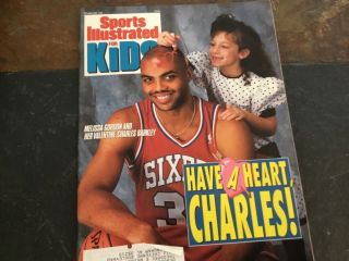 Sports Illustrated For Kids February 1991 Charles Barkley Poster