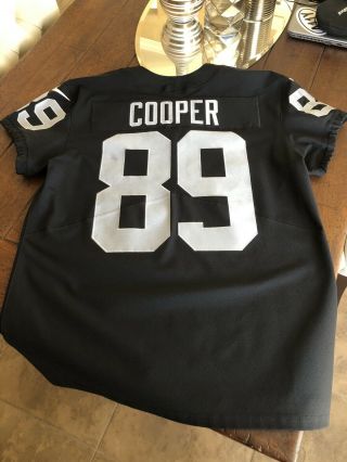 Nike Oakland Raiders Amari Cooper Elite On Field Authentic Jersey Sz 44