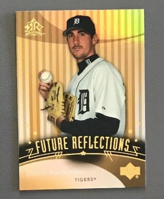Justin Verlander 2005 Upper Deck Reflections Future Reflections Rookie 241 Rc
