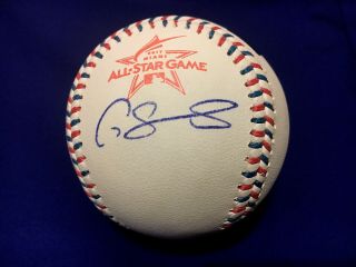 Gary Sanchez York Yankees Signed Baseball 2017 All Star Game