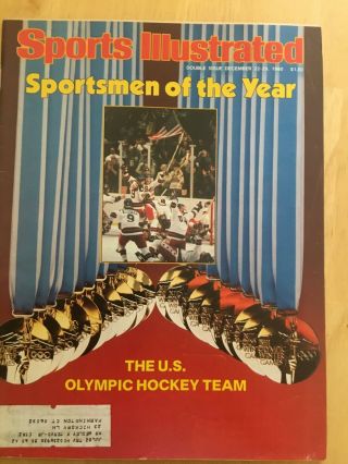 Sports Illustrated December 22,  1980 - U.  S.  Olympic Hockey Team