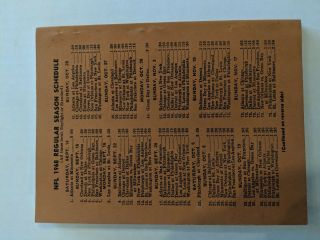 1968 Official Rules for the National and American Football Leagues Pete Rozelle 4