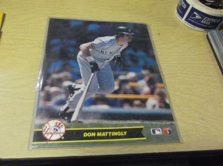 Don Mattingly 1990 Cmc Stars Photo Series 1 Yankees 8 " X 10 "