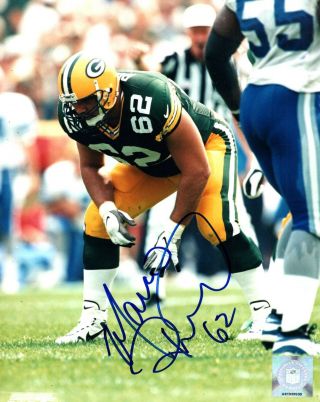 Marco Rivera Green Bay Packers Hand Signed Autographed 8x10 Photo