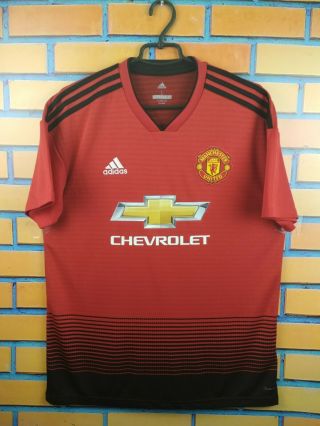 Manchester United Jersey L 2018 2019 Home Shirt Cg0040 Soccer Football Adidas