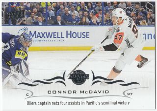 2018 - 19 Ud Sp Authentic Upper Deck Update All - Star Highlights Connor Mcdavid 525