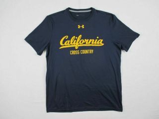 Under Armour California Golden Bears - Navy Blue Short Sleeve Shirt (m) -