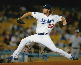 Clayton Kershaw 8x10 Signed Photo Autographed (dodgers) Reprint