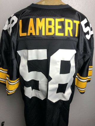 Vintage Russell Athletic Jack Lambert Pittsburgh Steelers Football Jersey 58 52