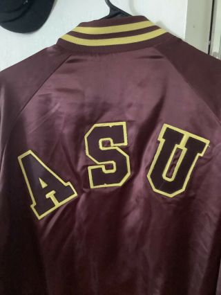 Vintage Chalk Line Asu Arizona State University Satin Jacket Sun Devils L