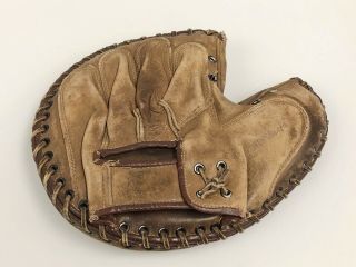 Vintage Joe Garagiola Catchers Mitt Wilson Baseball Glove Left Hand Usa