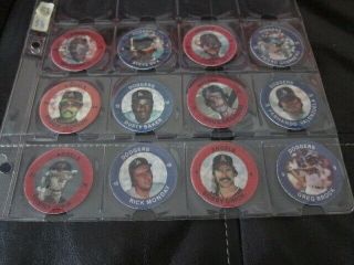 1983 Baseball 7 - 11 Slurpee 3 - D Discs West Set (12) Carew - Jackson - Lynn & More