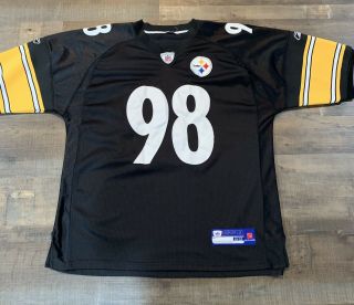 Casey Hampton Pittsburgh Steelers Jersey Size 52 (xl)